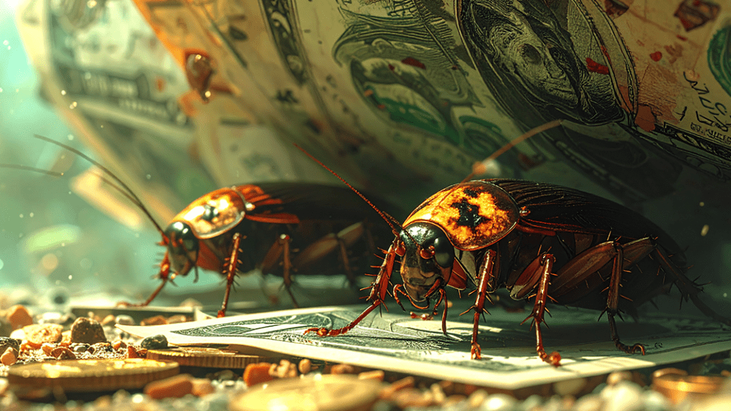 The cockroaches hiding in the economy